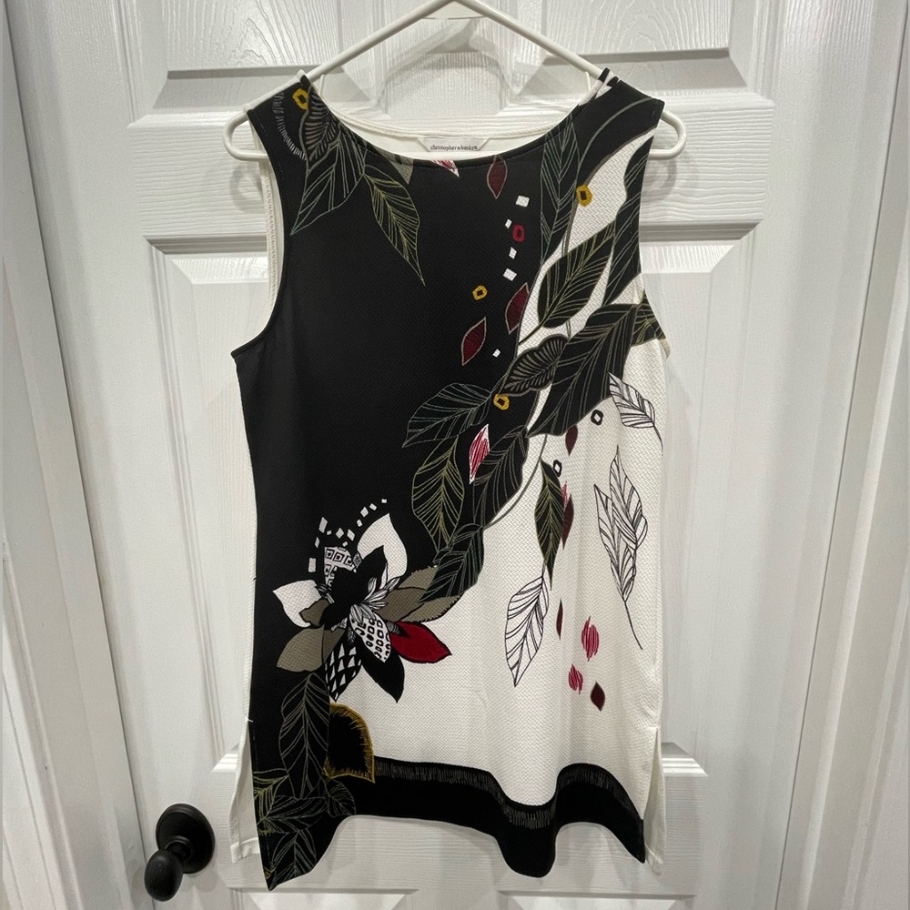 christopher&banks Women’s sleeveless top, size Medium.